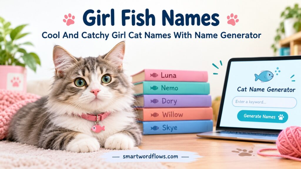 Cool And Catchy Girl Cat Names With Name Generator