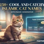 Cool And Catchy Islamic Cat Names With Name Generator