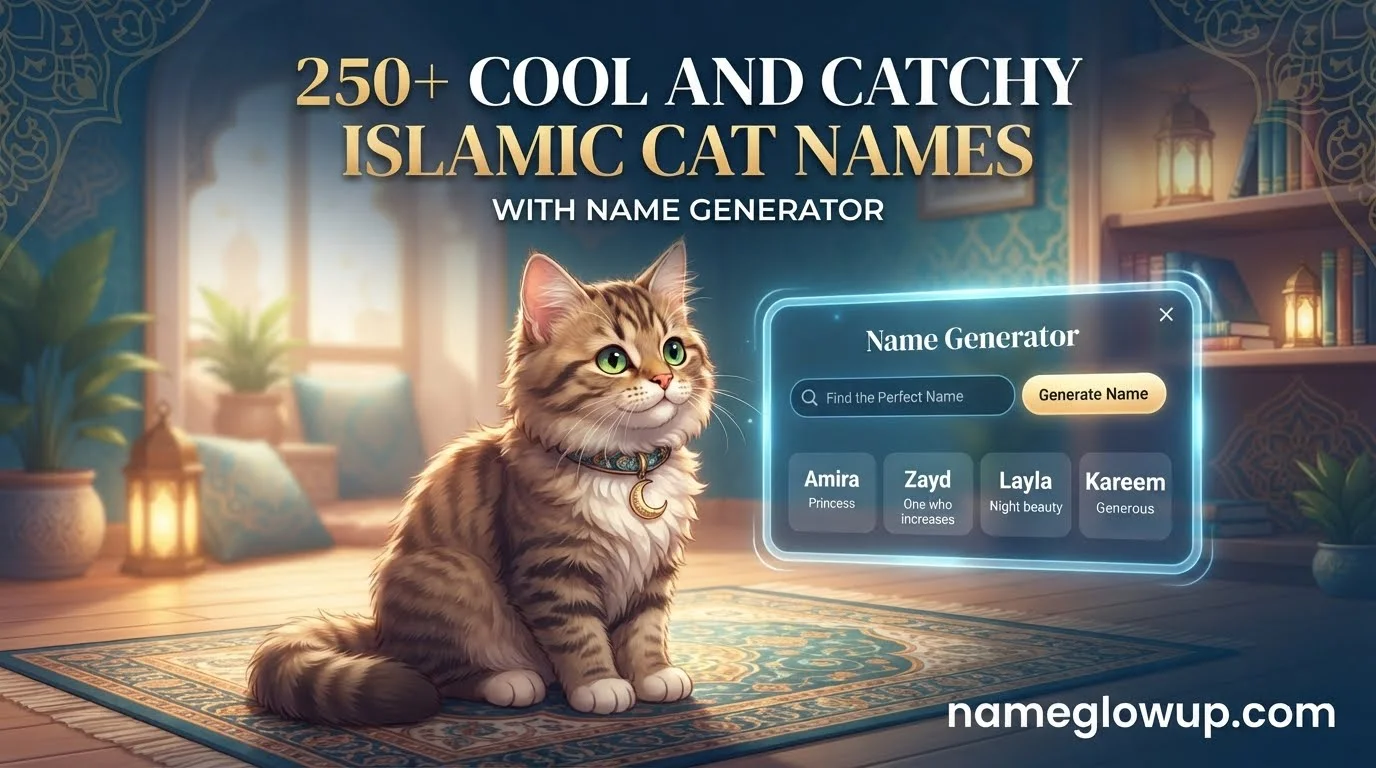 Cool And Catchy Islamic Cat Names With Name Generator