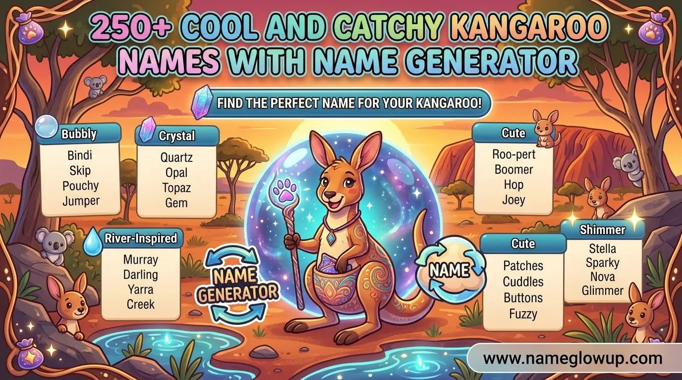 Cool And Catchy Kangaroo Names With Name Generator