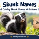 Cool And Catchy Skunk Names With Name Generator